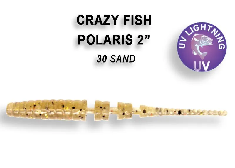 Crazy Fish Polaris 5.4см Силиконова Примамка 24