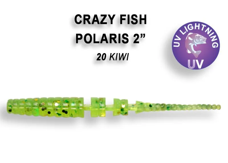 Crazy Fish Polaris 5.4см Силиконова Примамка 29