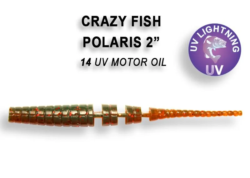 Crazy Fish Polaris 5.4см Силиконова Примамка 32