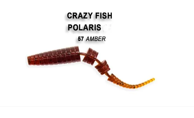 Crazy Fish Polaris 5.4см Силиконова Примамка 12