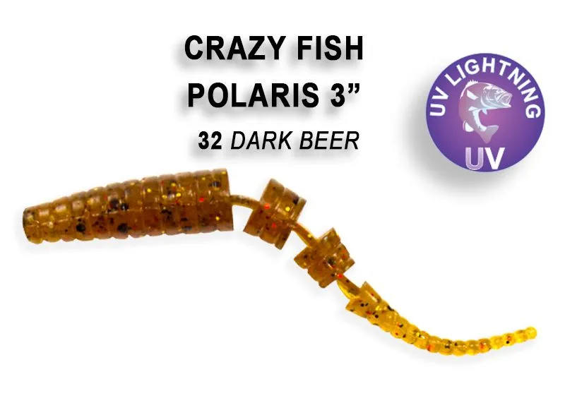Crazy Fish Polaris 6.8см Силиконова Примамка 11