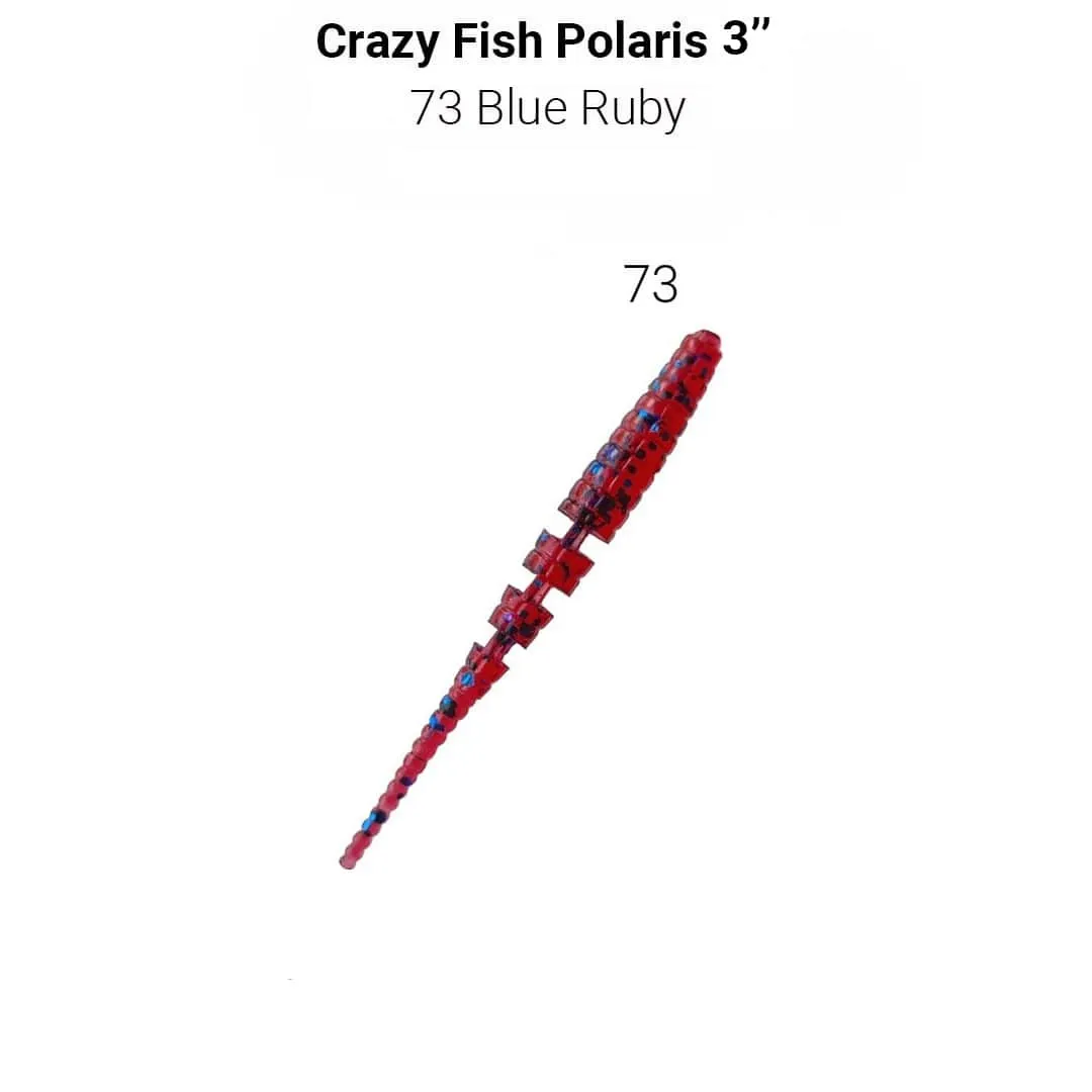 Crazy Fish Polaris 6.8см Силиконова Примамка 5