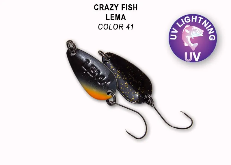 Crazy Fish Lema 1.6гр Блесна Клатушка 12