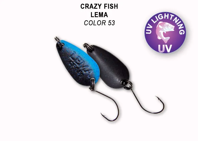 Crazy Fish Lema 1.6гр Блесна Клатушка 7