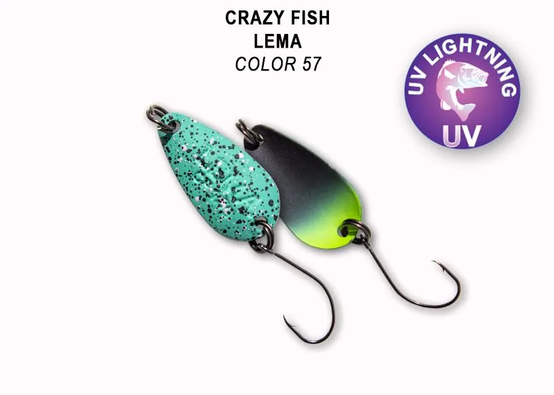 Crazy Fish Lema 1.6гр Блесна Клатушка 6