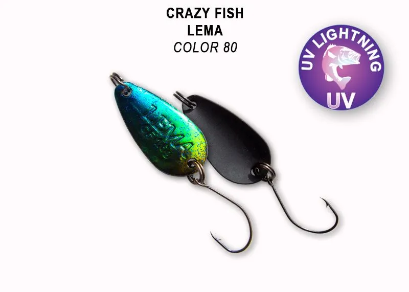 Crazy Fish Lema 1.6гр Блесна Клатушка 4