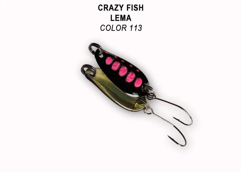 Crazy Fish Lema 1.6гр Блесна Клатушка 32