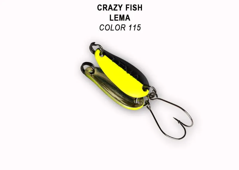 Crazy Fish Lema 1.6гр Блесна Клатушка 30