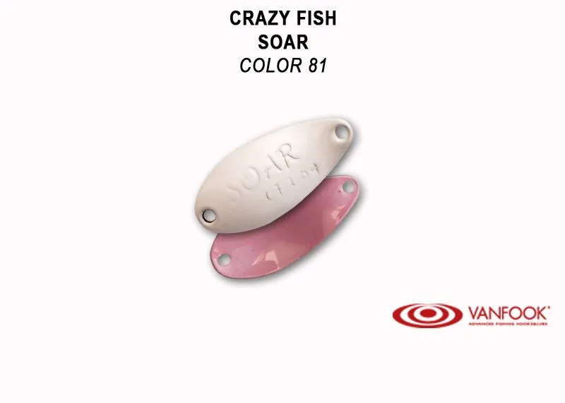 Crazy Fish Soar 1.4гр Блесна Клатушка 7