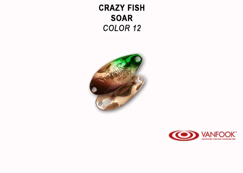 Crazy Fish Soar 1.4гр Блесна Клатушка 27