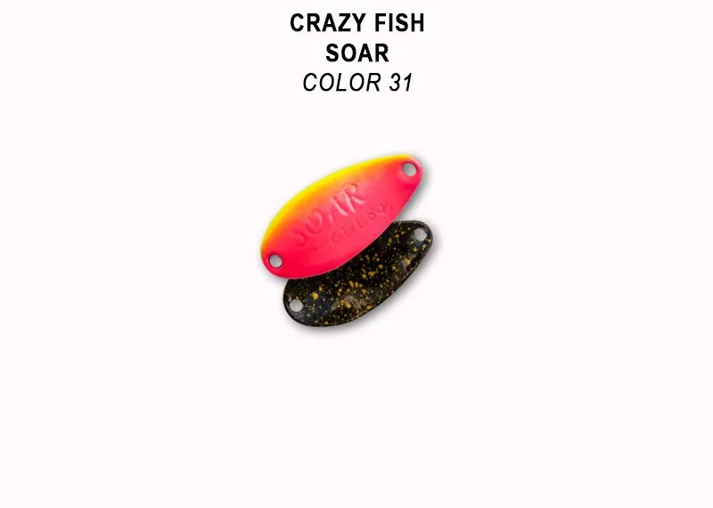 Crazy Fish Soar 1.4гр Блесна Клатушка 20