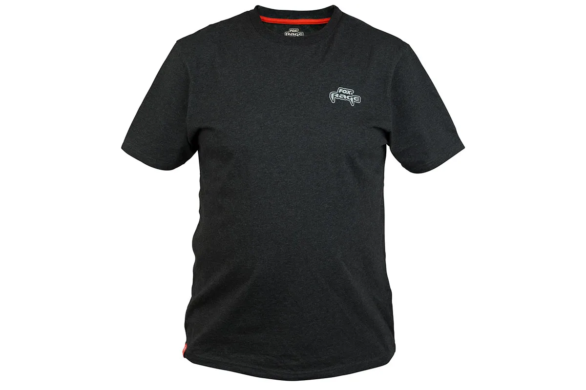 Fox Rage Black Marl T Shirt Тениска 3