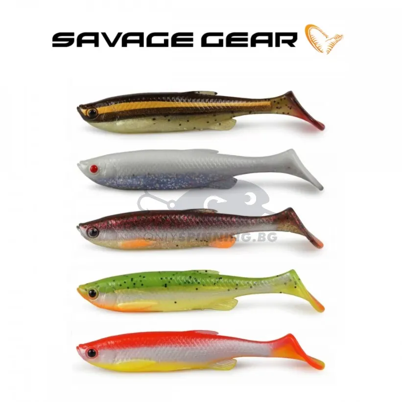Savage Gear 3D Fat Minnow T-Tail 13cm Силиконова Примамка 1
