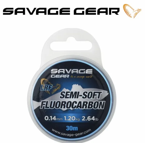 Savage Gear Semi Soft Fluorocarbon 30m Флуорокарбон