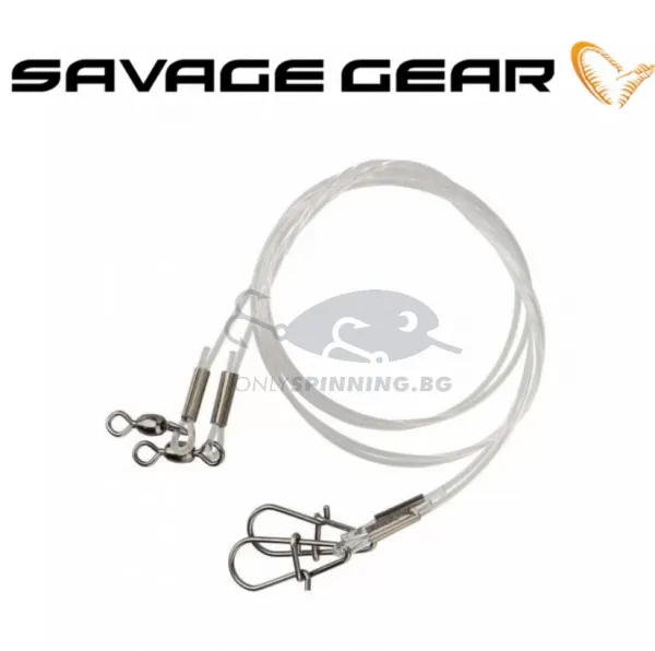 Savage Gear Regenerator Trace 50cm 1.00mm 25kg Повод от кополимер за щука