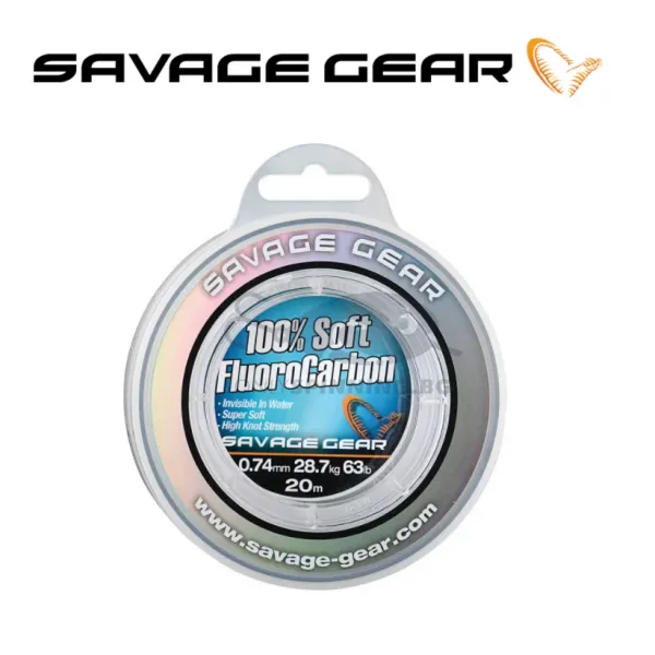 Savage Gear Soft FluoroCarbon Флуорокарбон 50м 1