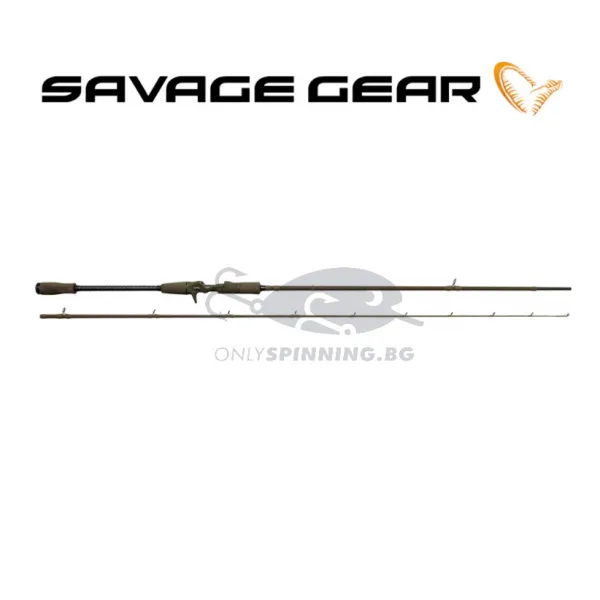 Savage Gear SG4 Medium Game Trigger Кастинг Въдица 1