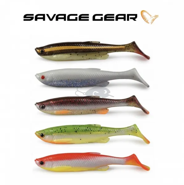 Savage Gear 3D Fat Minnow T-Tail 10.5cm Силиконова примамка 1