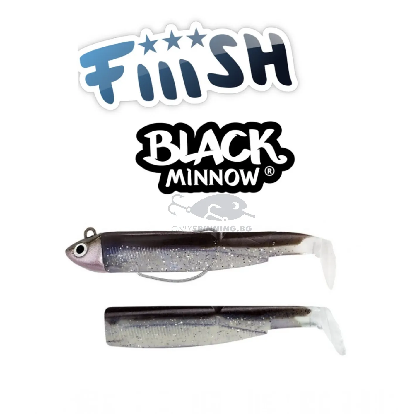 Fiiish Black Minnow No2 Combo - 9 cm, 8g 1