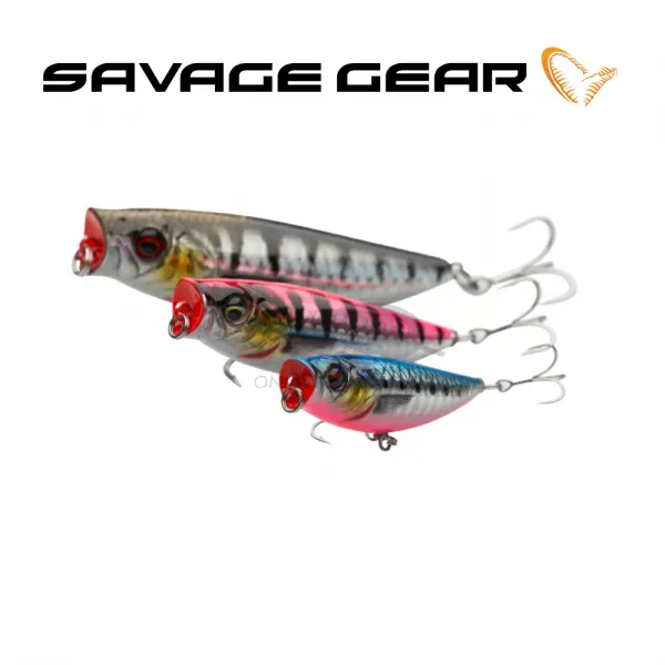 Savage Gear 3D Minnow Pop Walker 8cm Попер Воблер 1