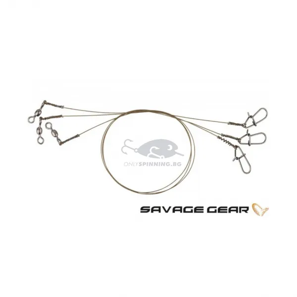 Метален Повод Savage Gear Raw49 Trace 20cm 0.27mm 1