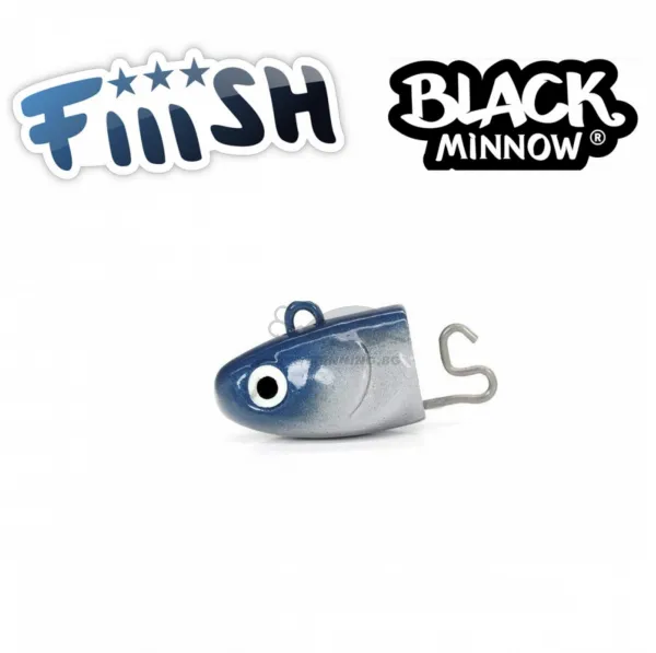 Fiiish Black Minnow No2 Jig Head 20g Extra Deep 1