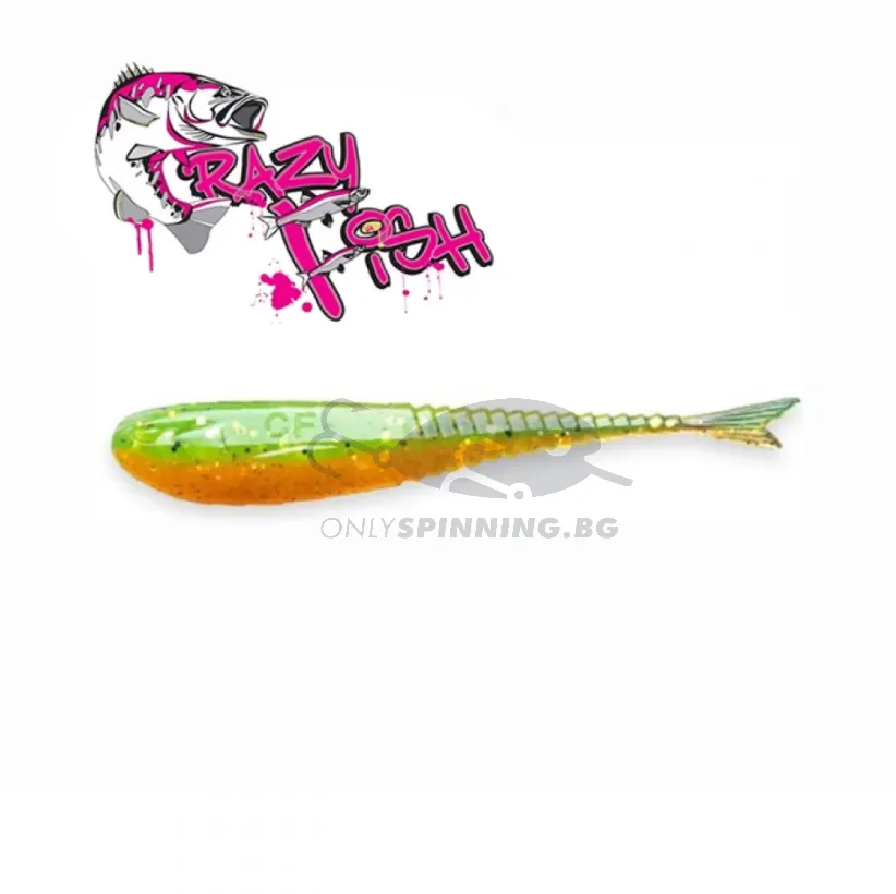Crazy Fish Glider 9см Силиконова Примамка 1