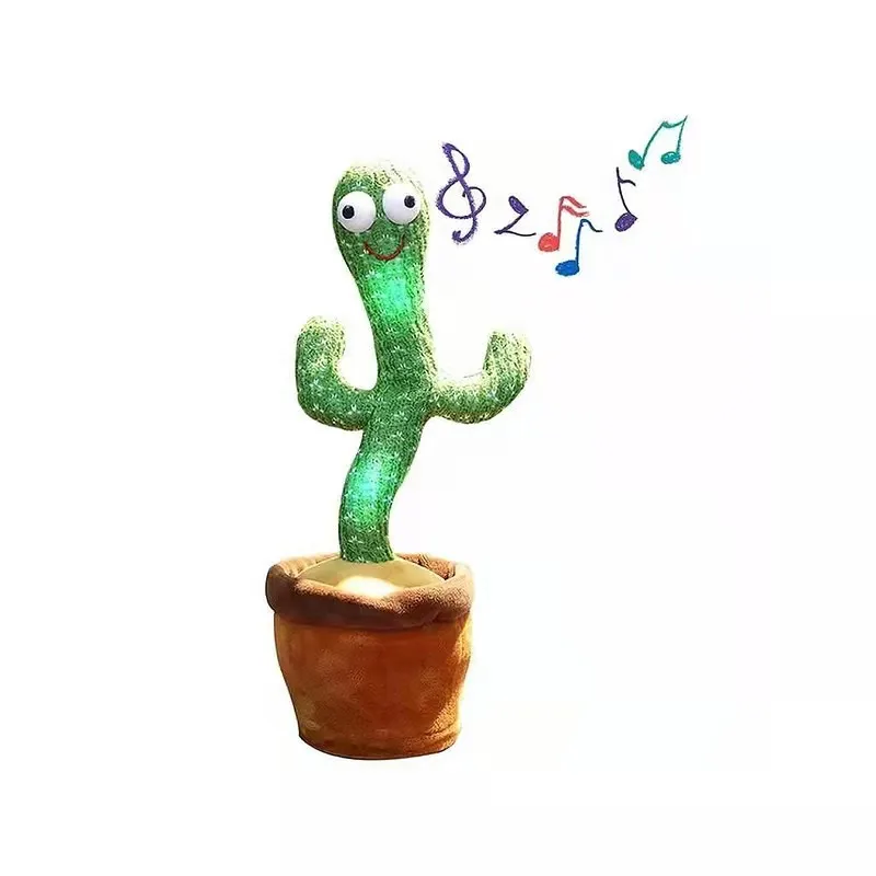 Плюшен кактус – светещ, танцуващ, говорещ и пеещ  2
