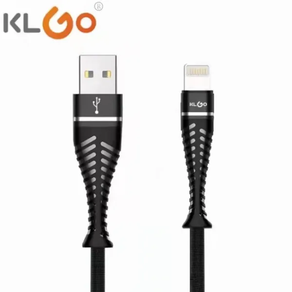 KLGO 1м кабел за бързо зареждане 2.4A IOS , Micro USB 1