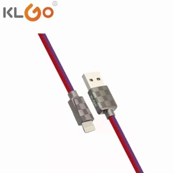 KLGO micro USB, IOS ,Type-C кабел за бързо зарежане 2.4A 1