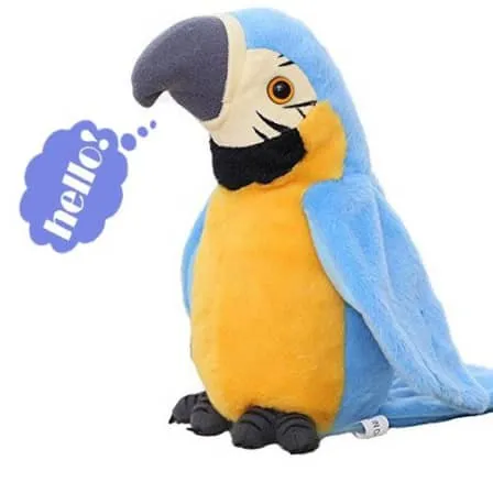 Говорещ папагал – плюшена играчка 1