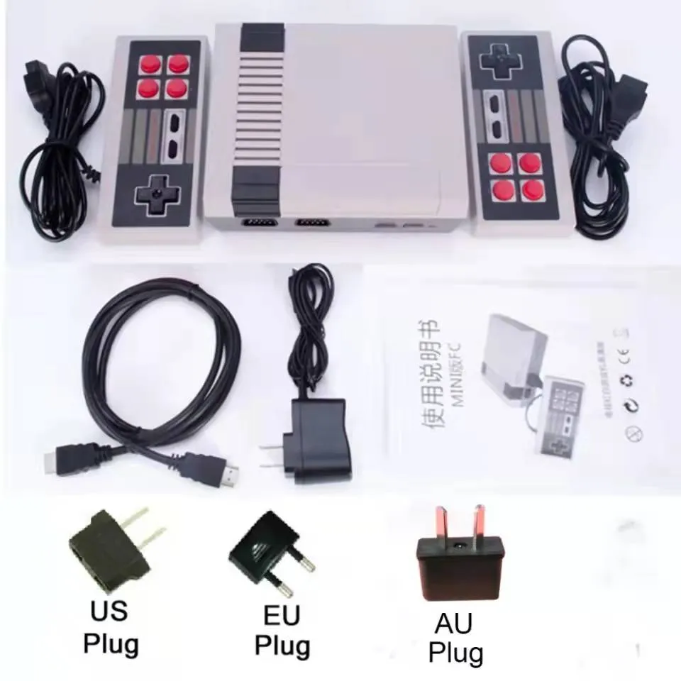 NES игрова конзола FC mini 600 SFC MINI червено-бяла машина класическа телевизионна игрова конзола NESmini четири бутона 3