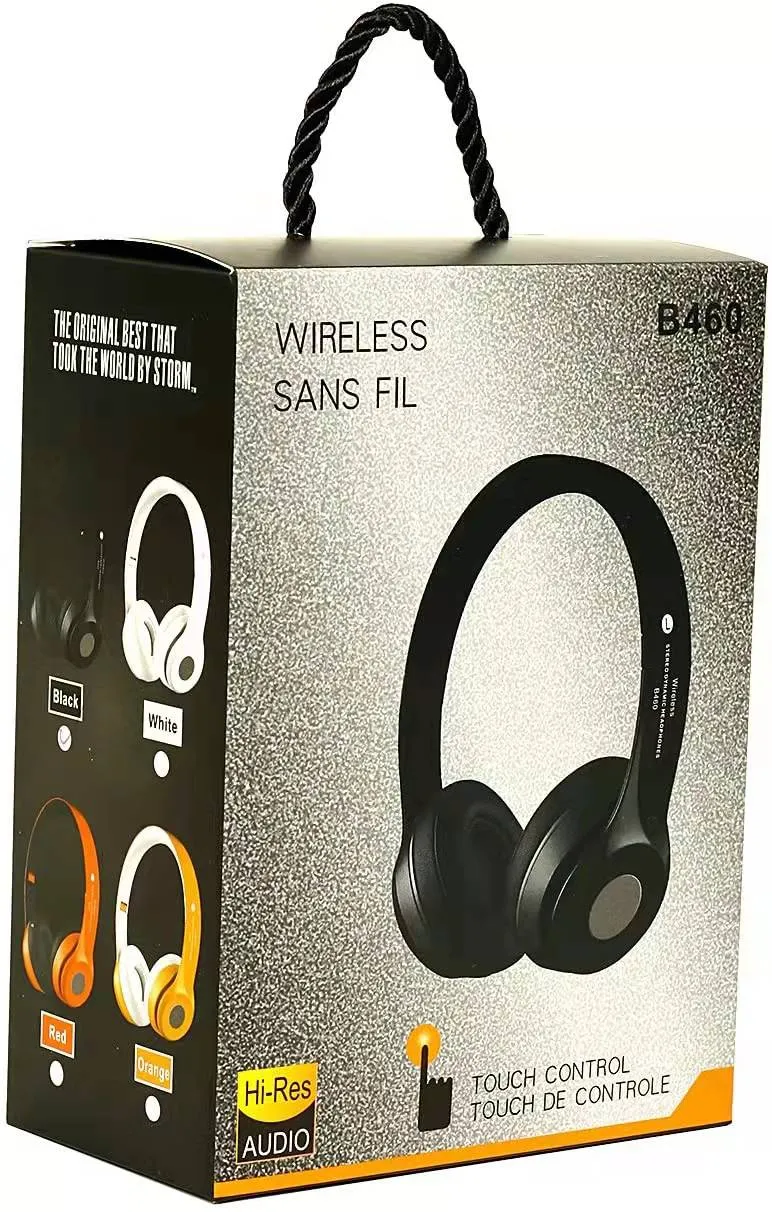  B460 Спортни безжични Bluetooth слушалки с микрофон и слот  5
