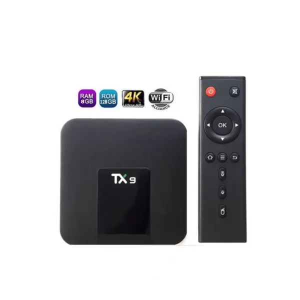 Таникс Tx9 Pro Android Телевизионна кутия Клонинг 8GB Ram 128 GB Rom