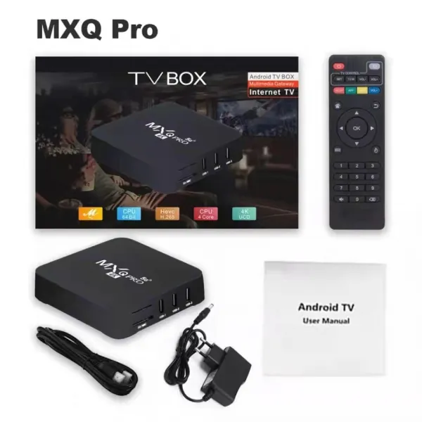  MXQ PRO 5G Смарт ТV кутия  1