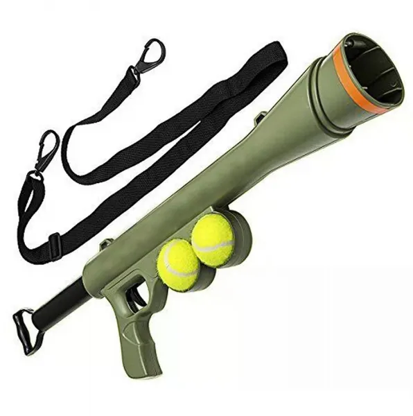 Тенис топка launcher пистолет номинално най-добрите куче играчка 1