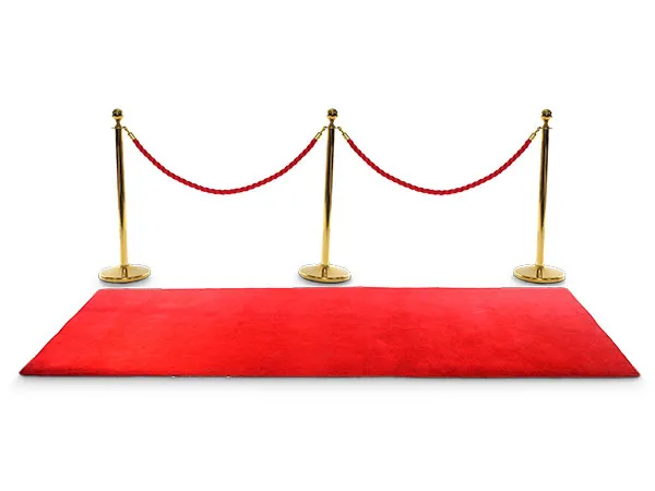 Червен килим (с ограничителни колчета)