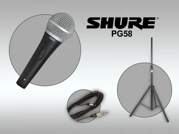 Вокален микрофон SHURE PG58 