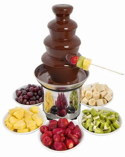 Шоколадов фонтан с плодове 1