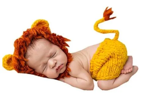 Бебешки костюм за новородено  - Лъвче 1