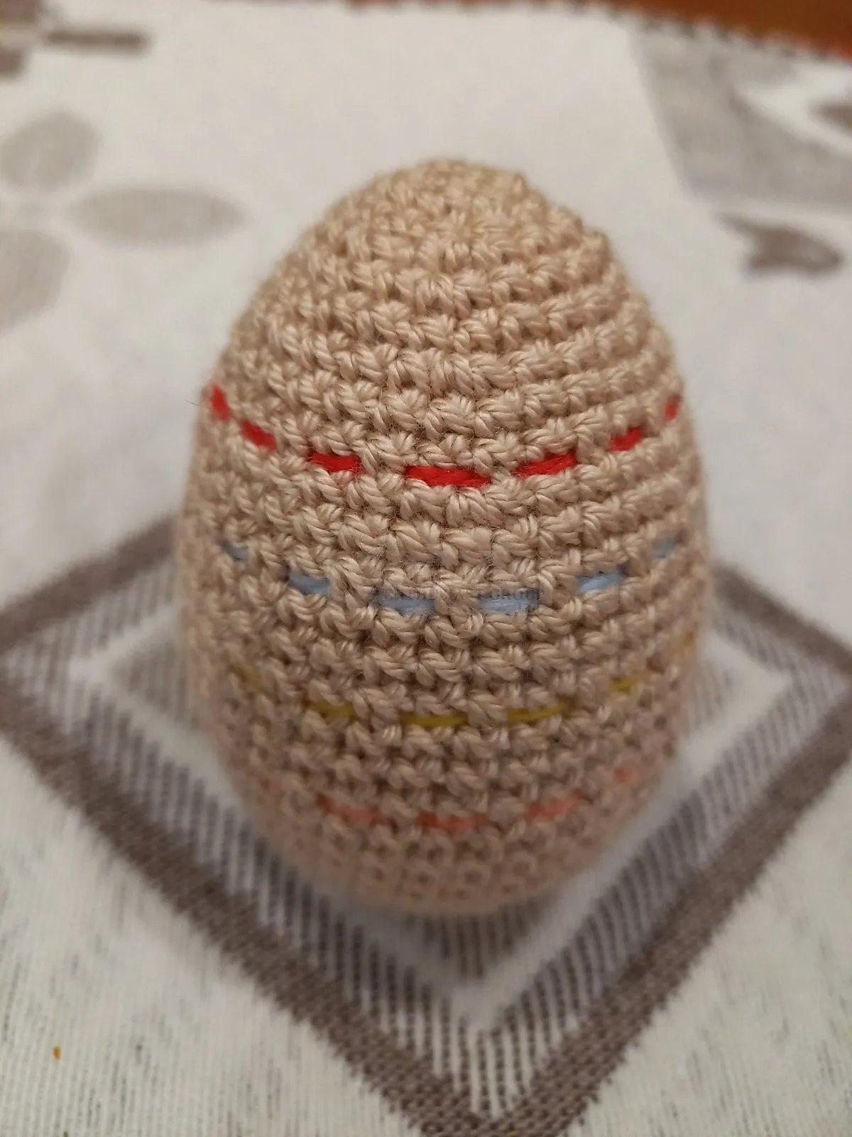  Ръчно плетено яйце 4