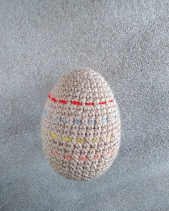  Ръчно плетено яйце 6
