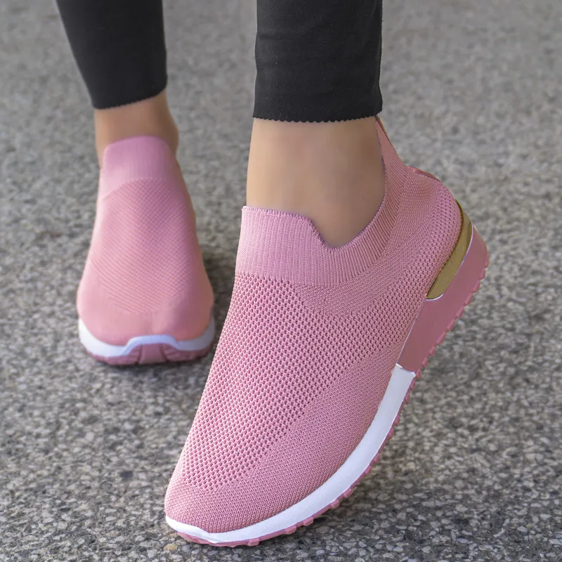 Ежедневни дамски обувки D200 pink 2