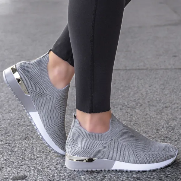 Ежедневни дамски обувки D200 gray 1