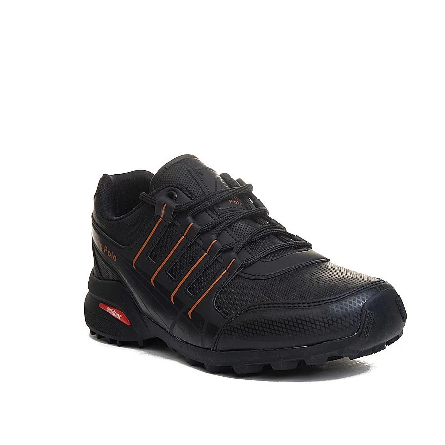 Мъжки обувки T 047 black/orange 1