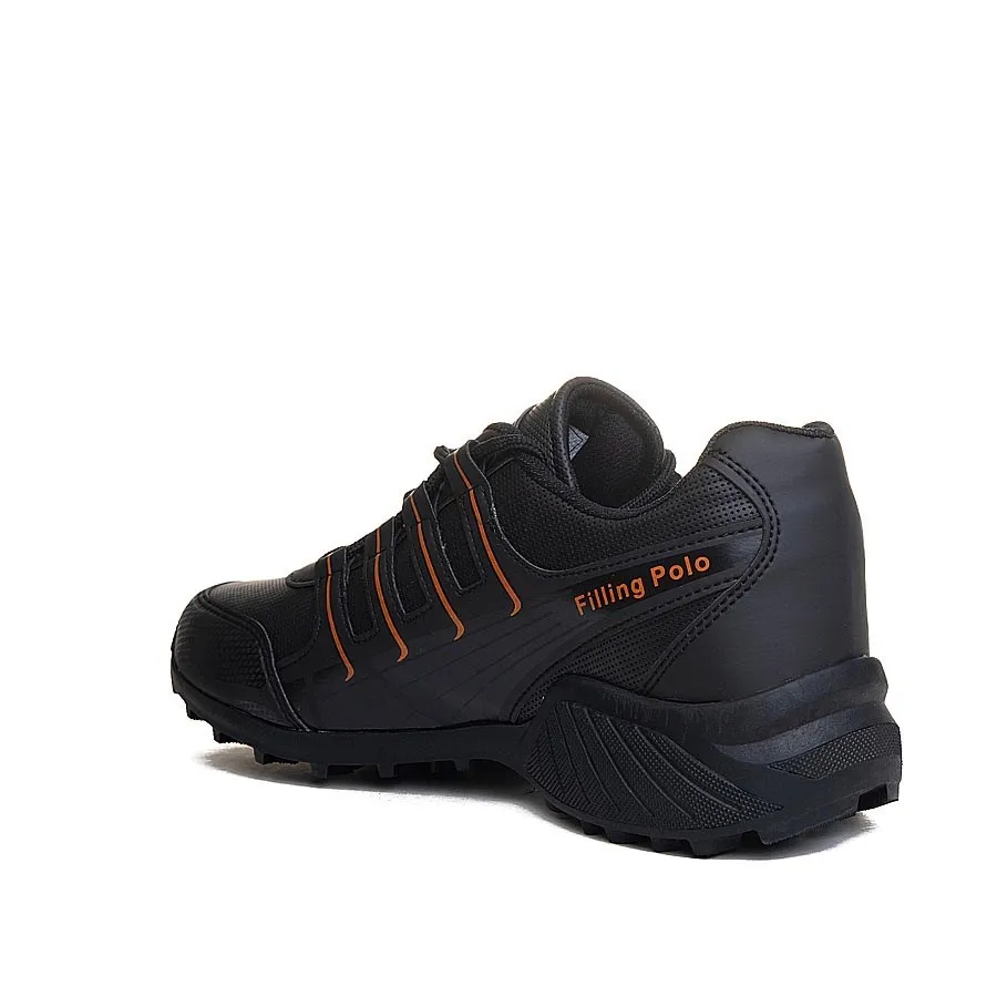 Мъжки обувки T 047 black/orange 3