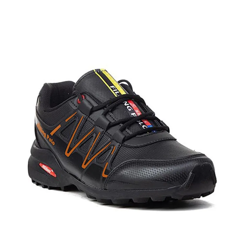 Мъжки обувки T 045 black/orange 2