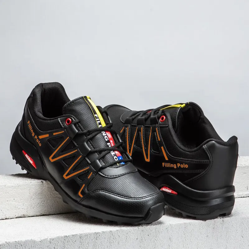 Мъжки обувки T 045 black/orange 4
