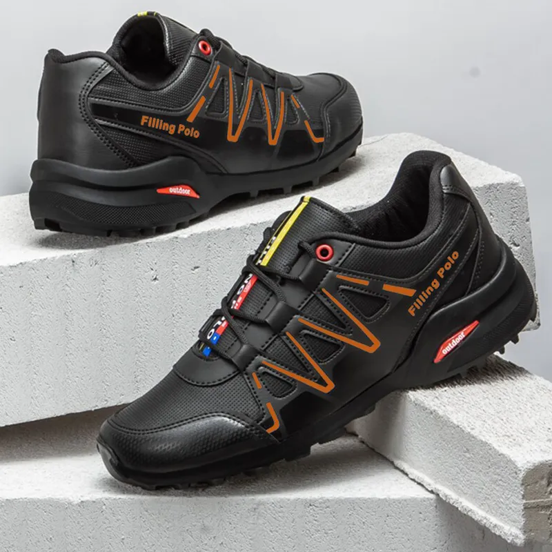 Мъжки обувки T 045 black/orange 5