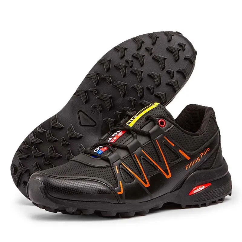 Мъжки обувки T 045 black/orange 6